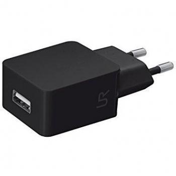 Trust Urban - Cargador de pared USB universal de 5W para smartphones, negro