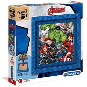 Clementoni Puzzle Marco 60 Piezas Frame me up Avengers, Multicolor