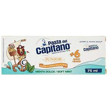 Pasta Del Capitano Junior Soft Mint Toothpaste for Kids 6+ Years 75ml