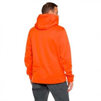 Sudadera Trangoworld Login Hombre Rojo Anaranjado con capucha, talla S