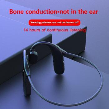 Auriculares inalámbricos de conducción ósea impermeables MD04 con control por botón y micrófono