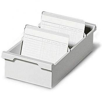 Hojas Exacompta Clásico bandeja de 34,70 x 31,90 x 13,70 cm gris claro