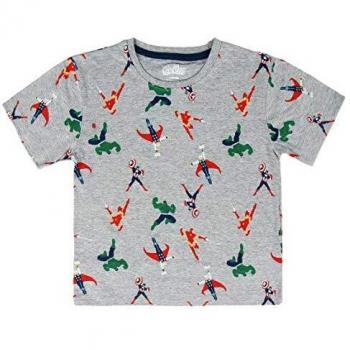 CERDÁ LIFE'S LITTLE MOMENTS Camiseta Manga Corta Premium Avengers, Blanco
