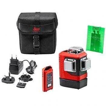Leica Geosystems-918977-Nivel láser de 3 líneas verdes de 360 grados Lino L6G