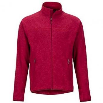 Marmot Pisgah Fleece Jacket Chaqueta Polar, Chaqueta Outdoor, Transpirable, Resistente Al Viento, Hombre, Brick, M