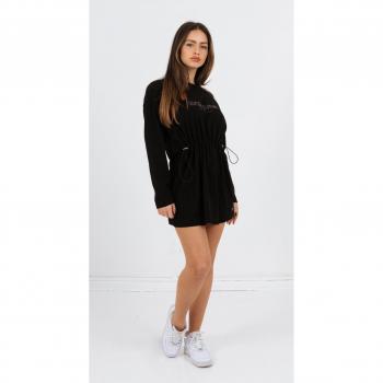 Sixth June Women's Long Sleeve Dress Noir S