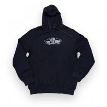 Sudadera con Capucha Vans Off the Wall Negra para Hombre (Tamaño L)