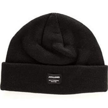 Jack & Jones Junior Kids' Jacdna Knitted Beanie Hat, Black