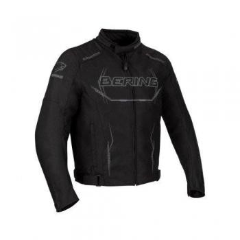 Bering chaqueta moto forcio, Negro/Gris, talla L