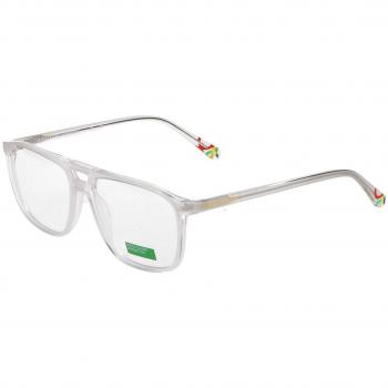 United Colors of Benetton 1060 800 Armazones para Hombre Cristal, Lentes Recetados Para Hombre Transparentes, Gafas Recetadas para Hombre Cristal