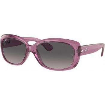Ray-Ban Jackie Ohh RB4101 6591M3 58mm Violet Gradient Lens Butterfly Sunglasses for Women