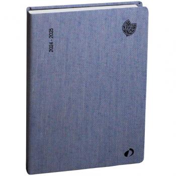 Agenda Escolar Quo Vadis Eurotext Agenda Reciclada Pure Azul 12x17cm D/P 2024-25