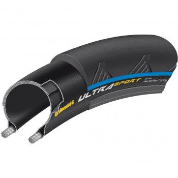 Continental Ultra Sport II - Neumático, Negro / Azul, 23-622