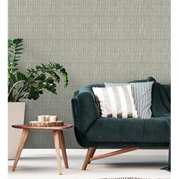 Muestra DIN A4 de Papel Pintado Vinílico Ecológico con Efecto Textura de Tela en Relieve - New Milton 680861 de GAULAN