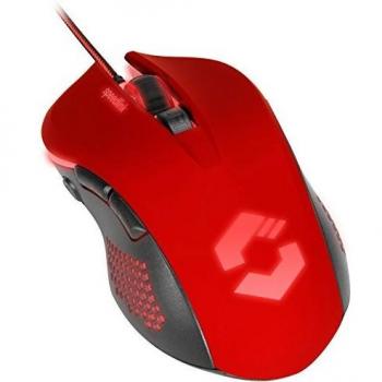Ratón Gaming Speedlink TORN USB Óptico 3200 DPI Ambidextro Negro/Rojo