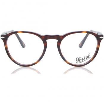Persol PO3286V 24 Men's Eyeglasses Tortoiseshell Size 49 - Frame Only - Blue Light Block Available