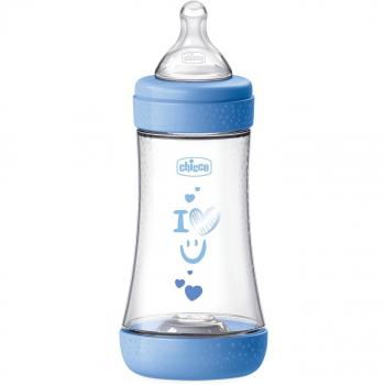 Chicco Biberón Perfect 5 Silicone Boy 240ml