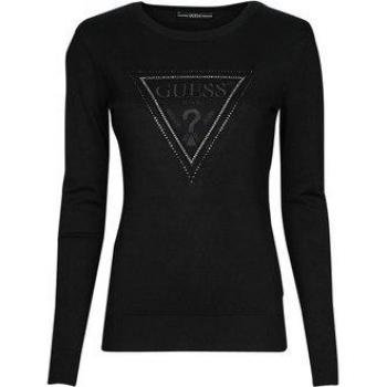 Jersey Guess Lea Rn Ls Swtr para mujer en color negro
