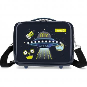 Enso - Neceser infantil My Space rígido adaptable con capacidad de 9 litros y diseño para niños