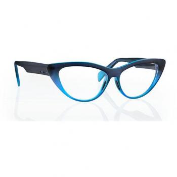 Italia Independent II 5014 021.022 Women’s Eyeglasses Blue Size 56 - Frame Only - Blue Light Block Available