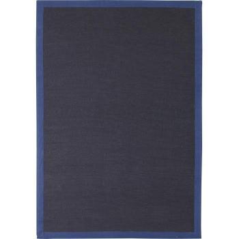 Alfombra de salón Natural Jute - 120 x 170 cm - Azul oscuro