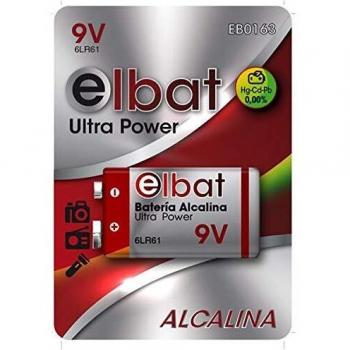 ELBAT Blister 1 PC Pila Alcalina 6LR61/9V