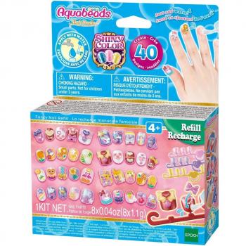 Aquabeads Set de Recambio Uñas de Fantasía Multicolor Epoch 35007