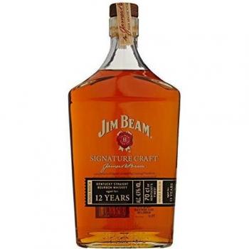 Jim Beam 12 Años Signature Craft Bourbon Whisky, 43% - 700 ml