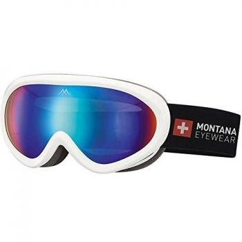 Montana MG13 MG13A Men's White Ski Goggles and Sunglasses 169mm