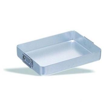 Bandeja para Asar Pujadas Rustidera Aluminio Asa Móvil 45x32x6 cm