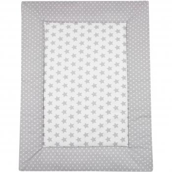 Manta de Juegos Estrellas Plateado 100 x 135 cm Unisex