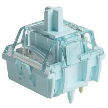 Akko V5 Pro Creamy Blue Tactile Switch (45pcs, 5-Pin, 45gf, Factory Lubed) for Cherry MX Mechanical Keyboards