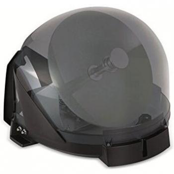Antena Satelital Automática Maxview VuQube II 40cm con Twin LNB para Camping