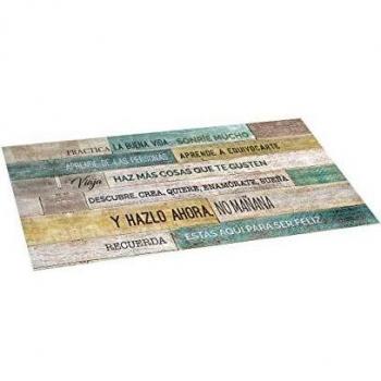 STOR PLANET Alfombra vinílica Acolchada Croma Sonrie 50 x 110 cm