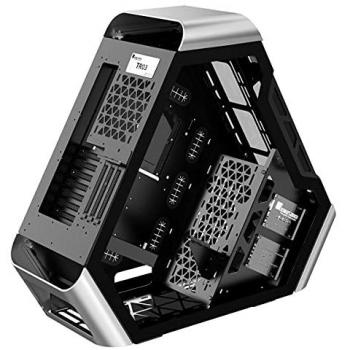 Jonsbo TR03-G Torre PC Showcase de Vidrio Templado - Plata