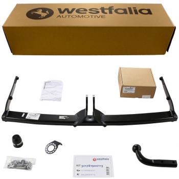 Enganche de Remolque Rígido Westfalia 321781900113 para VW Golf 7 Variant (08/2013-06/2014) con Kit de Cableado Específico de 13 Pines