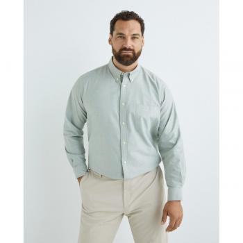 Camisa de hombre tallas grandes sport lisa natural stretch Emidio Tucci