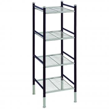 Organize It All Duplex-4 Tier Tower, Bronze