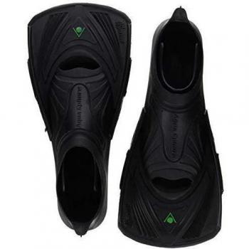 Aqua Sphere Micro HP - Aletas de Entrenamiento para natación, Color Negro, Talla Size 36-37