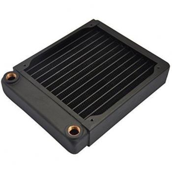XSPC EX140 Slim Line - Radiador de ventilador individual, color negro