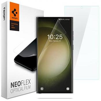 Protector de Pantalla Spigen Neo Flex Case Friendly para Samsung Galaxy S23 Ultra - 2 Unidades