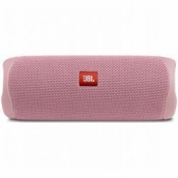 Altavoz portátil JBL Flip 5, Bluetooth, Potencia de 20W, Autonomía de hasta 12 horas, Impermeable IPX7, Color Rosa