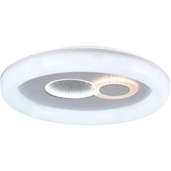 Plafón LED Hermes Bel Air 108W 10200 lm Blanco Ø50x7 cm