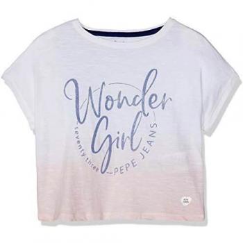 Pepe Jeans Jonquil Camiseta, Blanco