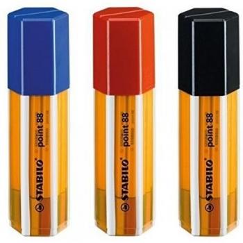 STABILO point 88 - Rotulador punta fina - Estuche premium Big point Box con 20 colores - Colores de estuche surtidos