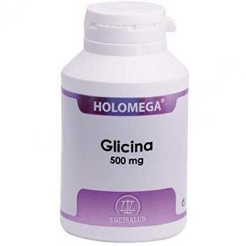Glicina Holomega de Equisalud - 500mg, Paquete de 50 Cápsulas