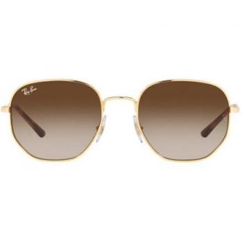Ray-Ban RB3682 001/13 Geometric Gold Unisex Sunglasses