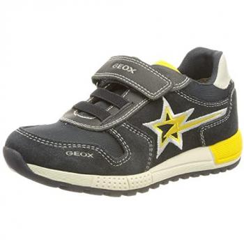 Zapatillas Deportivas Geox B Alben B. Niña y Niño, Color Marino/Dorado Oscuro, Modelo B263CA 022FU C4229