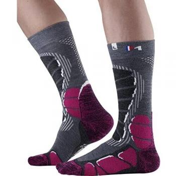 Monnet Trek Light Women's Wool Hiking Socks - Pink