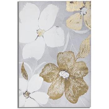Lienzo Cuadro de Flores Multicolor 80x3x120 cm